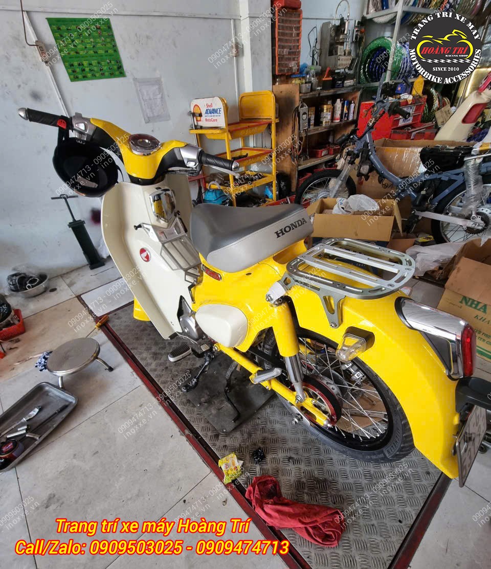 Trọn bộ dây Cuaro thay thế nhông sên dĩa Super Cub 125 Thái Lan